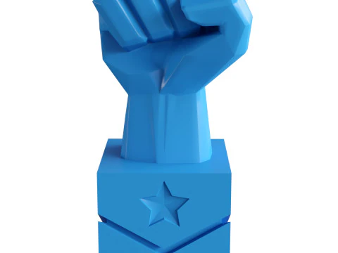 Fist 3D Print Model