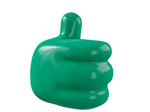 Data Cable Clip 3D Model