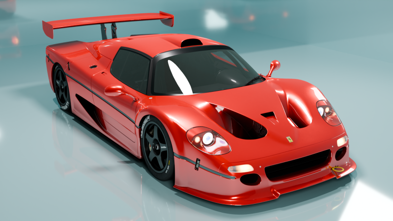 Ferrari F50 GT 1996 3Dモデル .c4d .max .obj .3ds .fbx .stl .blend 