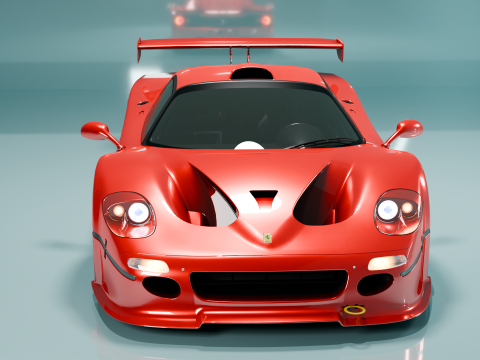 Ferrari F50 GT 1996 3Dモデル