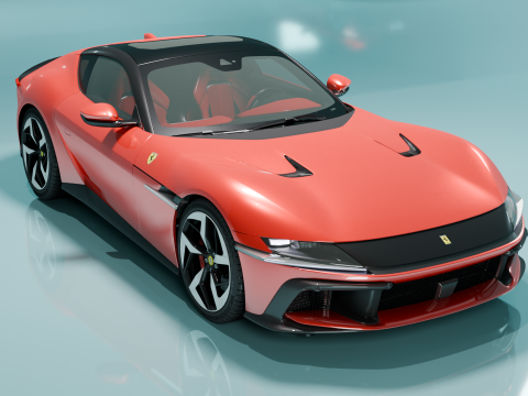 Ferrari 12Cilindri 2024 3D 模型