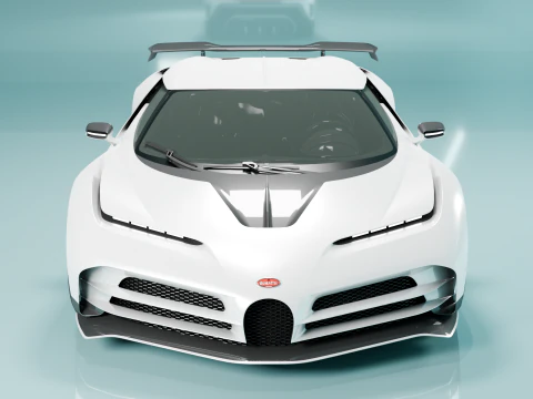 Bugatti Centodieci 2019 3D Model