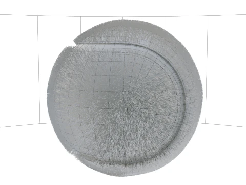 Tennis Ball 3D Model