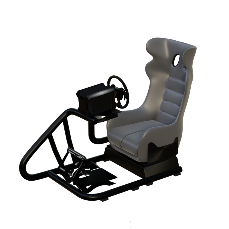 Simulated Driving 3D Model .c4d .max .obj .3ds .fbx .stl .blend 