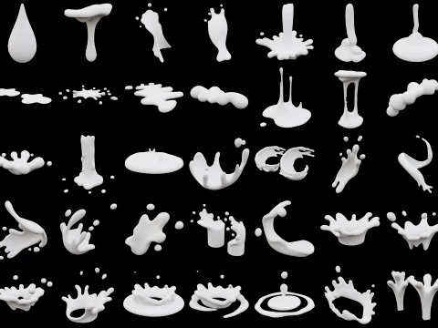 вода 3D Модель