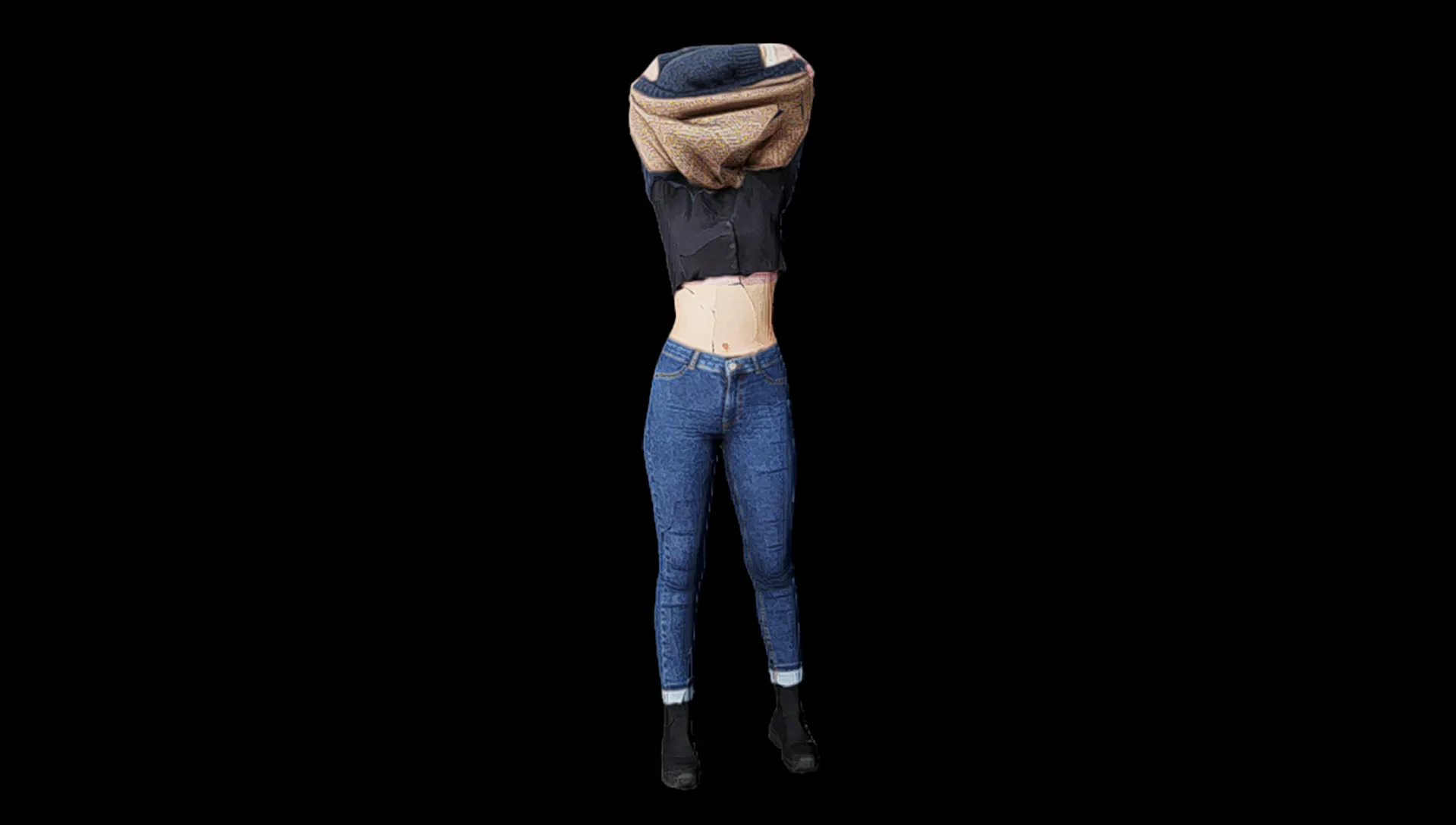 Woman 3D Model .c4d .max .obj .3ds .fbx .stl .blend 