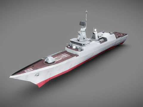 Admiral gorshkov class frigate 3D Model