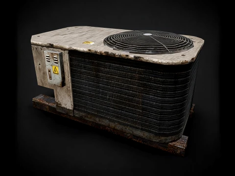 Air cooled condenser 3D Model