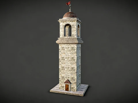 Ancient tower 3D Model