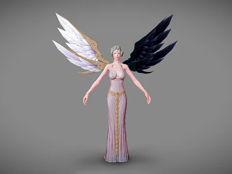 Angelic beauty 3D Model