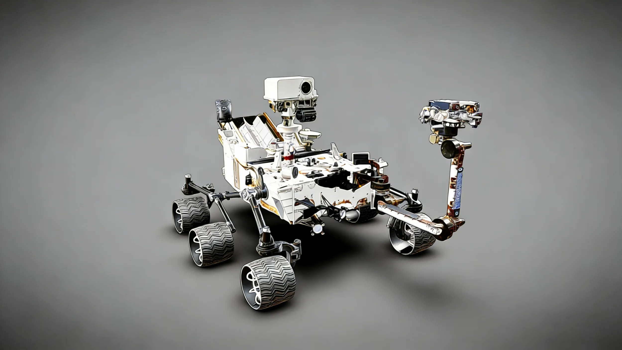 Animation of lunar landing robot 3D Model .c4d .max .obj .3ds .fbx .stl .blend 