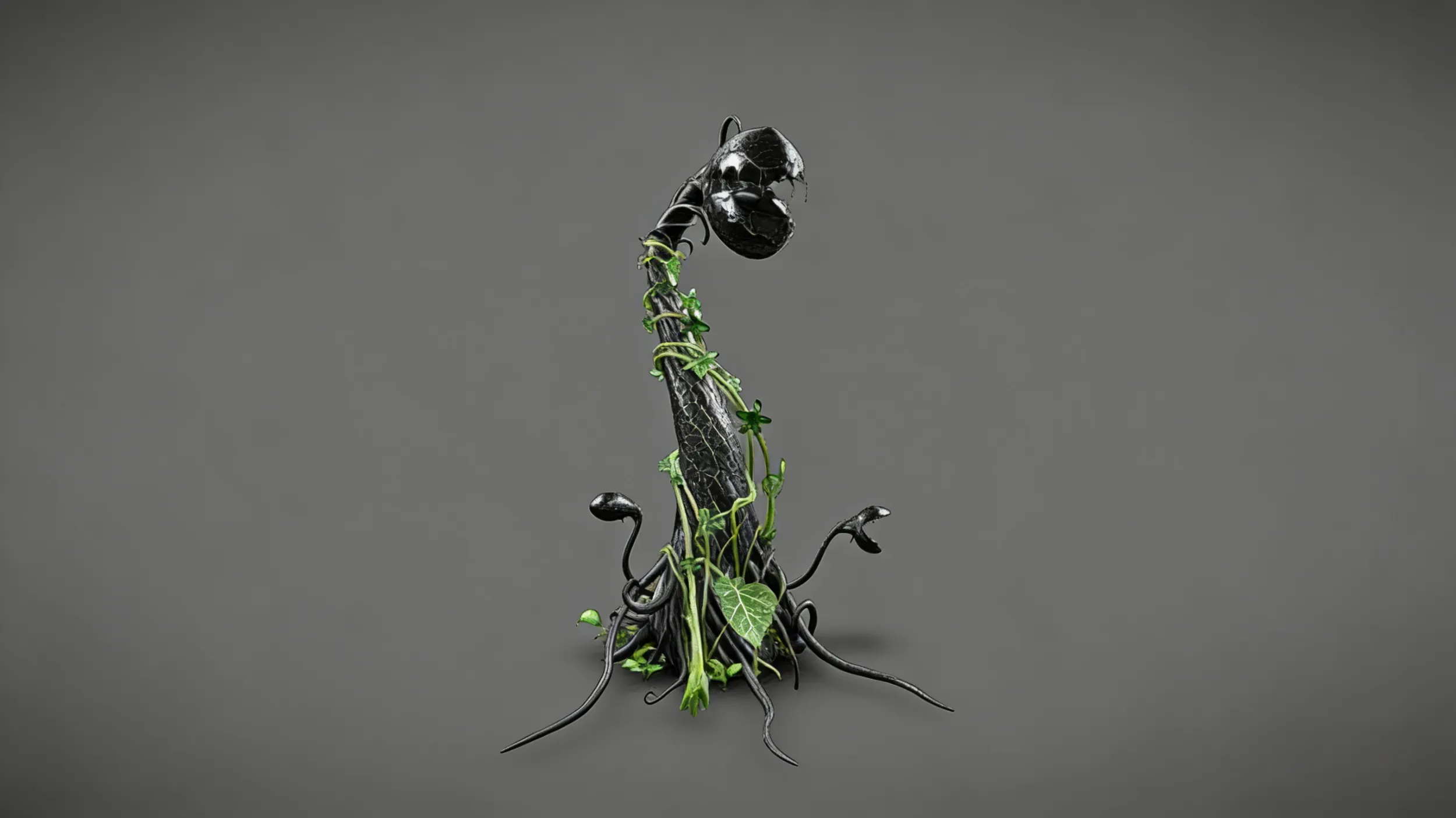 Animated venus flytrap robot loop 3D Model .c4d .max .obj .3ds .fbx .stl .blend