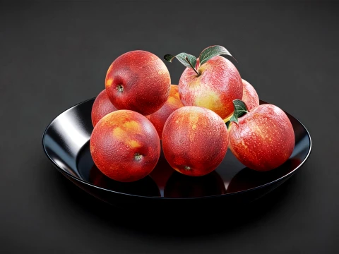 Apple fruit 3D Model