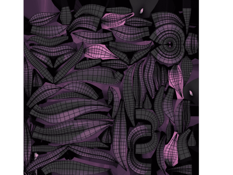 Stylized Ninja Girl Game Ready Character Pack 3D Model