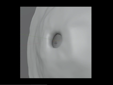 Black Hole 3D Model
