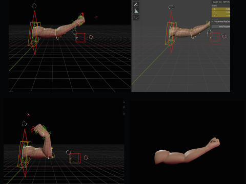 Cartoon Character 3D 模型