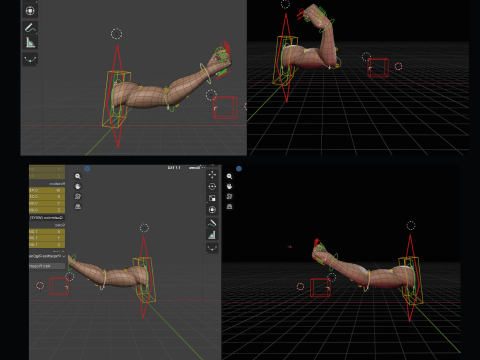 Cartoon Character 3D 模型