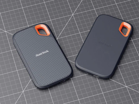 SanDisk Extreme Portable SSD 3D Model