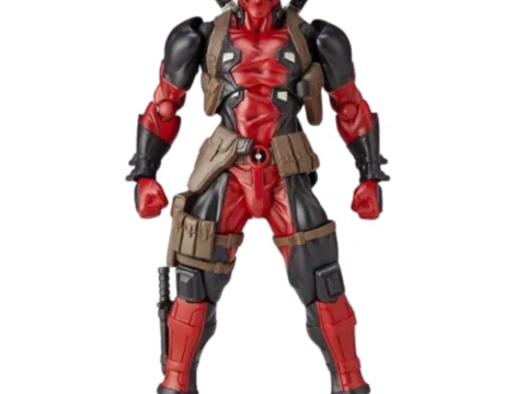 Deathpool - Antihero Inspired 3D Character Model 3D Model