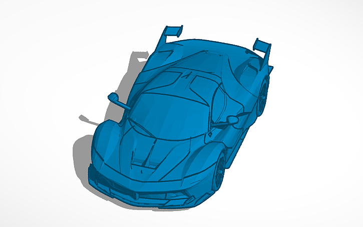 Corvette Stingray 3D प्रिंट मॉडल .c4d .max .obj .3ds .fbx .stl .blend