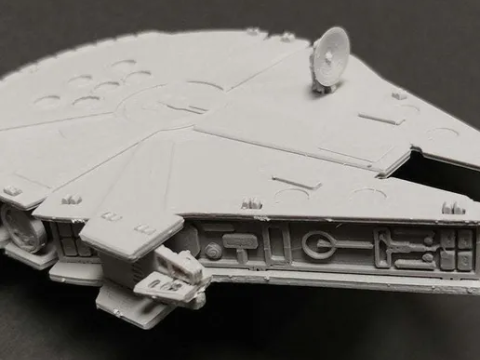 Millennium Falcon 3D 打印模型