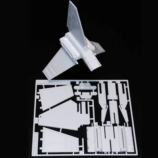 Imperial Shuttle 3D Print Model .c4d .max .obj .3ds .fbx .stl .blend 