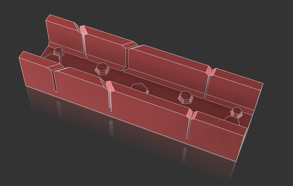 45-90 degree cut tool 3D Print Model .c4d .max .obj .3ds .fbx .stl .blend 