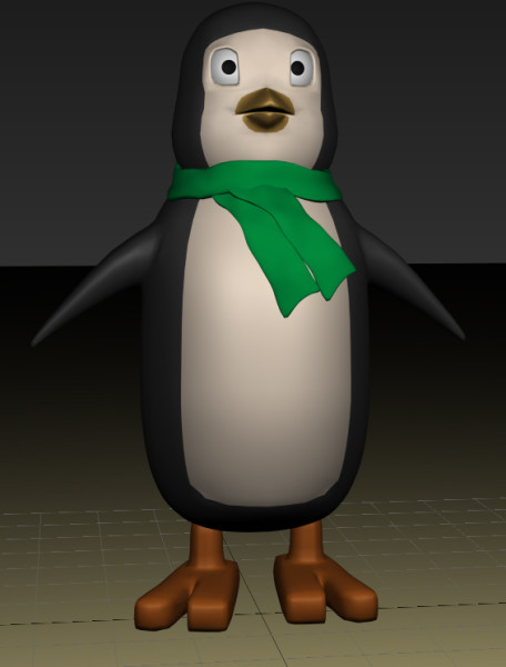 Pinguin3D STL 3D Print Model .c4d .max .obj .3ds .fbx .stl .blend