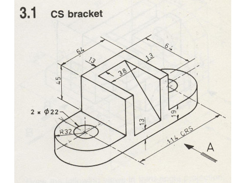 CSBRACKET Modelo 3D