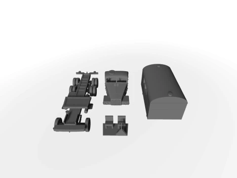 IFA G5 LAK - 3D-Modell 3D Model
