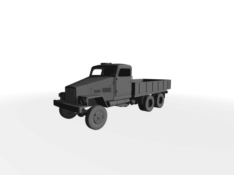 IFA G5 Pritsche 3D-Modell 3D Modell .c4d .max .obj .3ds .fbx .stl .blend