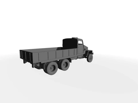IFA G5 Pritsche 3D-Modell 3D Model