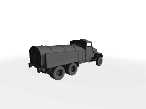 IFA G5 Tankwagen 3D-Modell Model 3D