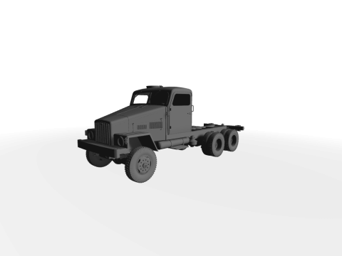 IFA G5 ohne Aufbau 3D-Modell 3Dモデル