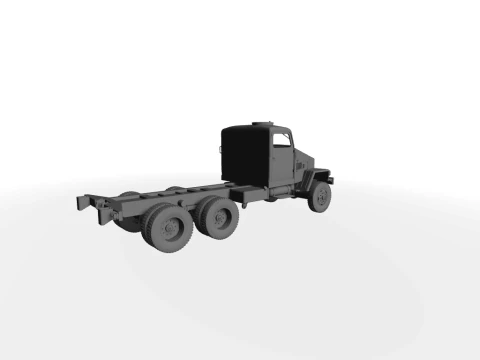 IFA G5 ohne Aufbau 3D-Modell 3D Model