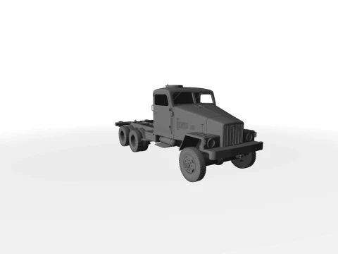 IFA G5 ohne Aufbau 3D-Modell 3D Model
