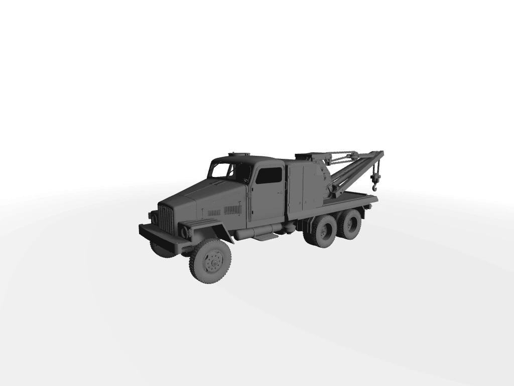 IFA G5 Abschlepper 3D-Modell 3D Model .c4d .max .obj .3ds .fbx .stl .blend 