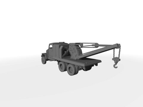 IFA G5 Abschlepper 3D-Modell 3D Modell