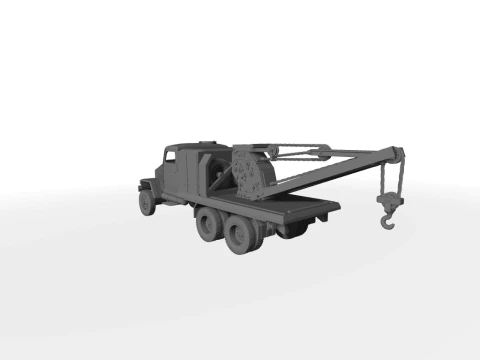 IFA G5 Abschlepper 3D-Modell 3D Model