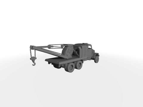 IFA G5 Abschlepper 3D-Modell 3D Modell