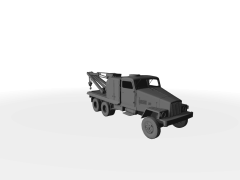IFA G5 Abschlepper 3D-Modell 3D Modell