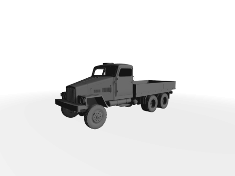 IFA G5 Pritsche typ02 3D-Modell 3D 模型