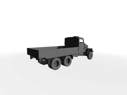 IFA G5 Pritsche typ02 3D-Modell 3D Модель