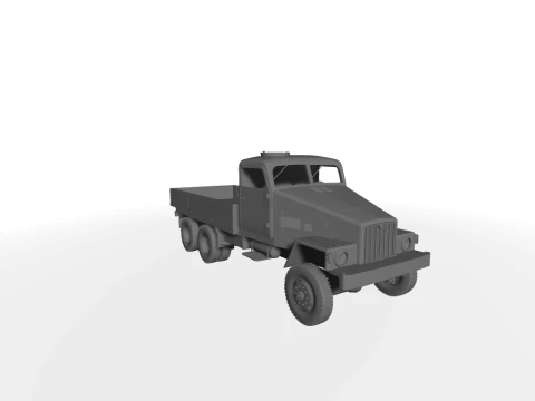 IFA G5 Pritsche typ02 3D-Modell 3D Model