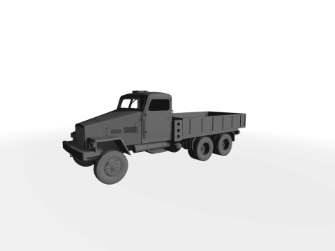 IFA G5 Pritsche mit Stauraum 3D-Modell 3D Modell