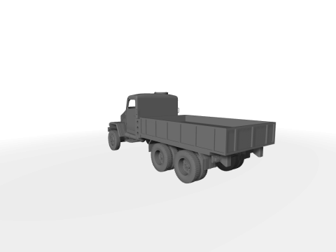IFA G5 Pritsche mit Stauraum 3D-Modell Model 3D