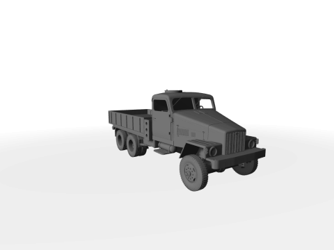 IFA G5 Pritsche mit Stauraum 3D-Modell Model 3D