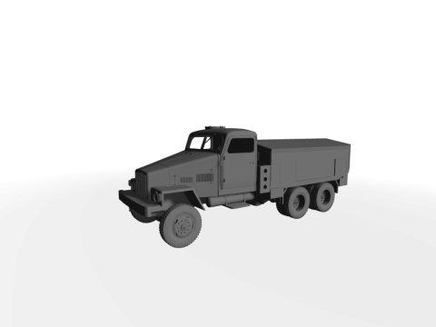 IFA G5 Gelndeentgiftungsfahrzeug 3D-Modell 3Dモデル