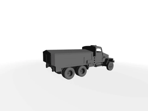 IFA G5 Gelndeentgiftungsfahrzeug 3D-Modell 3D Model