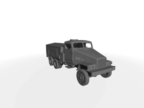 IFA G5 Gelndeentgiftungsfahrzeug 3D-Modell 3D Model